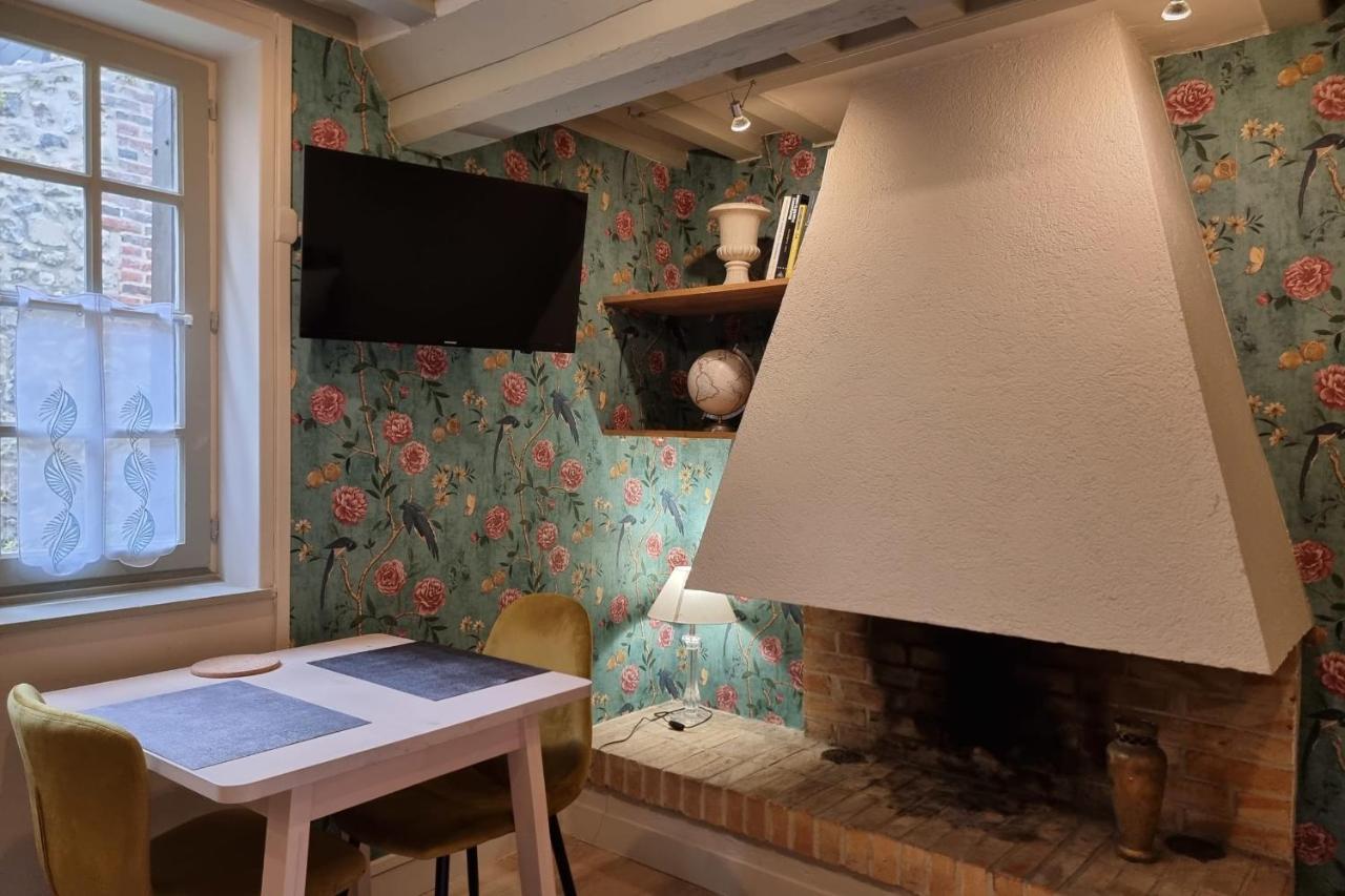 The Saint Jean Suite - Cozy For 2 - Center Honfleur With Fireplace 外观 照片